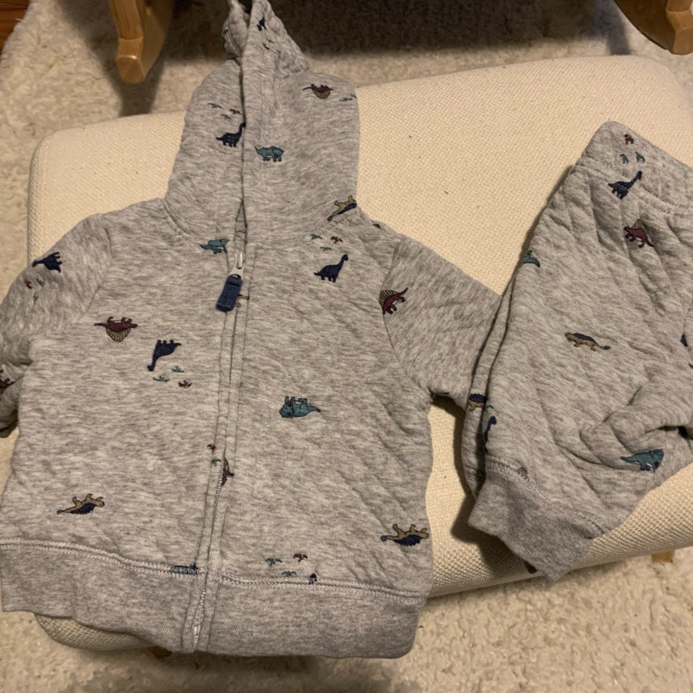 Carters Dinosaur Sweatsuit